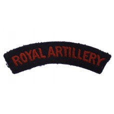 Royal Artillery (ROYAL ARTILLERY) Cloth Shoulder Title