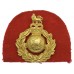 Royal Marines Sergeants Gilt Cap Badge - Queen's Crown