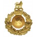 Royal Marines Sergeants Gilt Cap Badge - Queen's Crown