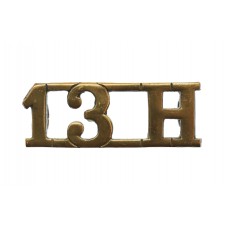 13th Hussars (13H) Shoulder Title