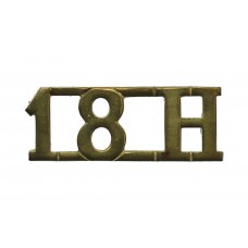 18th Hussars (18H) Shoulder Title