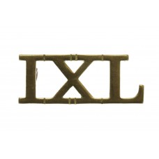 9th Lancers (IXL) Shoulder Title