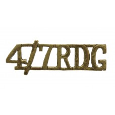 4th/7th Dragoon Guards (4/7/RDG) Shoulder Title