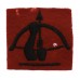 Anti-Aircraft Command Cloth Formation Sign (1st Pattern)