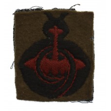 9th Anti-Aircraft Division Cloth Formation Sign