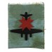 8th Anti-Aircraft Division Silk Embroidered Formation Sign