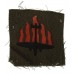 5th Anti-Aircraft Division Printed Formation Sign