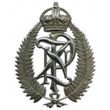 New Zealand Police Helmet Plate - King's Crown