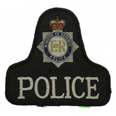 Ministry of Defence Police Cloth Bell Patch Badge