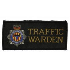 Northumbria Police Traffic Warden Cloth Patch Badge