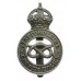 Staffordshire County Police Cap Badge - King's Crown