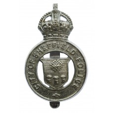 Sheffield City Police Cap Badge - King's Crown 