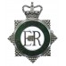 Parks Constabulary Enamelled Star Cap Badge - Queen's Crown