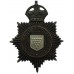 Cornwall Constabulary Night Helmet Plate - King's Crown (1st version)