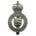 Essex Constabulary Cap Badge - King's Crown