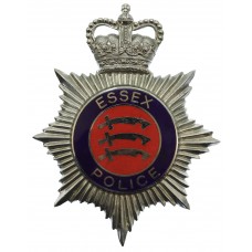 Essex Police Enamelled Helmet Plate - Queen's Crown