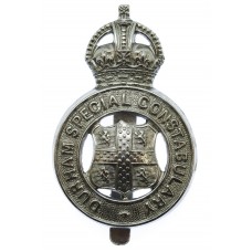 Durham Special Constabulary Cap Badge - King's Crown