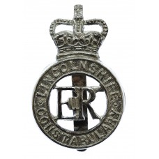Lincolnshire Constabulary Cap Badge - Queen's Crown
