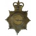 Cumberland & Westmorland Constabulary Night Helmet Plate - Queen's Crown