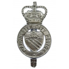 Manchester City Police Cap Badge - Queen's Crown