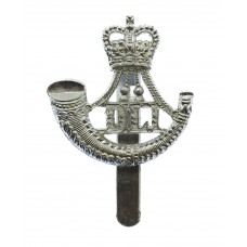 Durham Light Infantry (D.L.I.) Anodised (Staybrite) Beret Badge - Queen's Crown