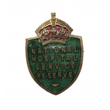 National Hospital Service Reserve Enamelled Lapel Badge - King's 