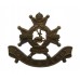 Notts & Derby Regiment (Sherwood Foresters) Officer's Service Dress Collar Badge - King's Crown