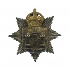 East Surrey Regiment Officer's Collar Badge - King's Crown