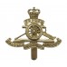 Royal Artillery Anodised (Staybrite) Beret Badge - Queen's Crown