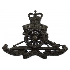 Honourable Artillery Company (H.A.C.) Officer's Service Dress Cap Badge - Queen's Crown