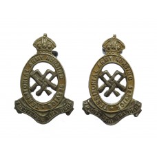 Pair of Territorial Army Nursing Service Collar Badges