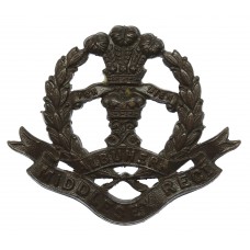 Middlesex Regiment Officer's Service Dress Collar Badge