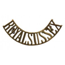 Royal Sussex Regiment (ROYAL SUSSEX) Shoulder Title