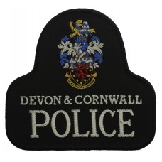 Devon & Cornwall Police Cloth Bell Patch Badge