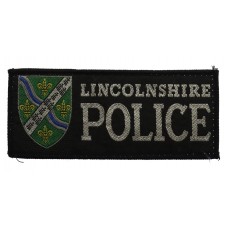 Lincolnshire Police Cloth Patch Badge