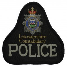 Leicestershire Constabulary Police Cloth Bell Patch Badge