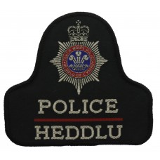 South Wales Police Heddlu de Cymru Cloth Bell Patch Badge
