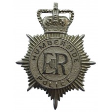 Humberside Police Helmet Plate - Queen's Crown