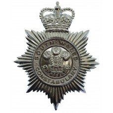 South Wales Constabulary Helmet Plate - Queen's Crown