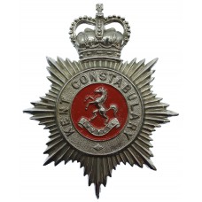 Kent Constabulary Helmet Plate - Queen's Crown