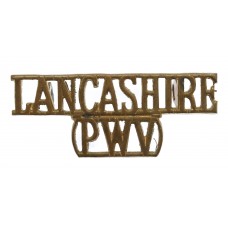 Lancashire Regiment (LANVCASHIRE/P.W.V.) Shoulder Title