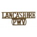 Lancashire Regiment (LANVCASHIRE/P.W.V.) Shoulder Title