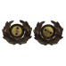 Pair of Royal Marines Officer's Service Dress Collar Badges