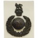 Royal Marines Officer's Service Dress 2 Part Cap Badge - King's Crown