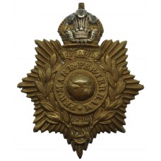Royal Marines Band Plymouth Division Helmet Plate - King's Crown