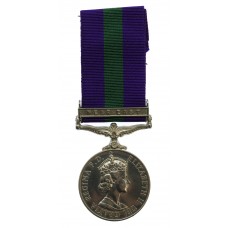 General Service Medal (Clasp - Near East) - Pte. K. Wright, West 