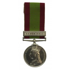 Afghanistan 1878-80 Medal (Clasp - Ahmed Khel) - Pte. J. Connor, 