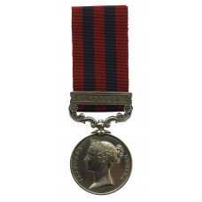 1854 India General Service Medal (Clasp - Umbeyla) - Pte. R. Baxe