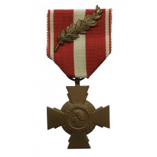 French Cross of Military Valour with Palm Leaf (Croix de la Valeu