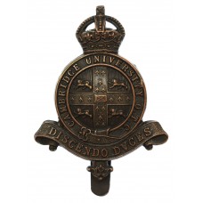 Cambridge University O.T.C. Cap Badge - King's Crown